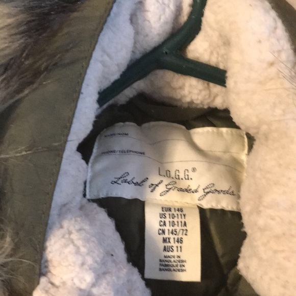 Label of Graded Goods - Olive Green Coat - Picture 3 of 3